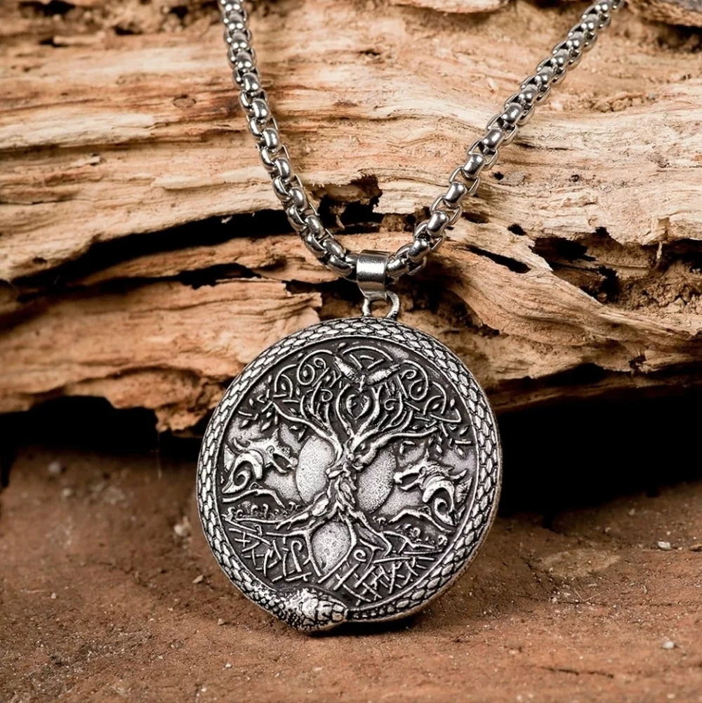 Silver Tree of Life Pendant Necklace